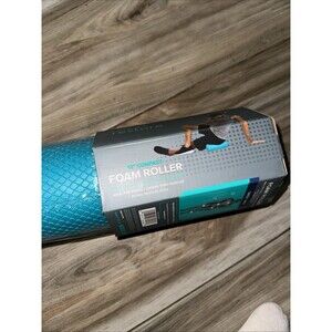 Gaiam Restore Foam Massage Roller Compact 12" Travel Size Textured  NEW